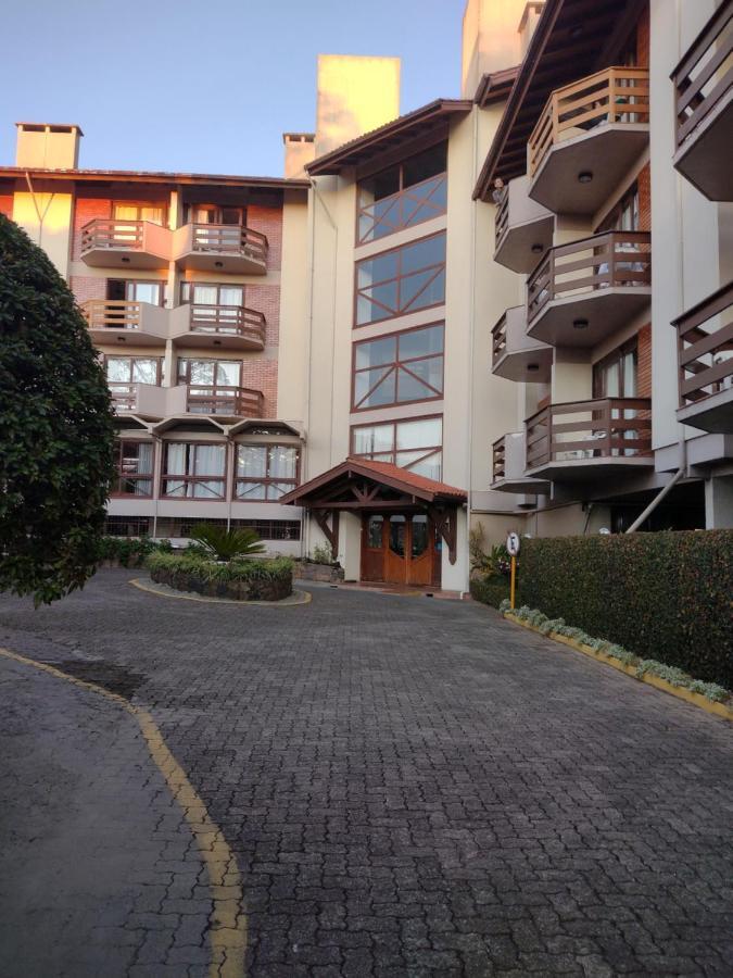 Flat No Residencial Pousada Serrano Centro Gramado Kültér fotó